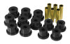 Prothane 81-87 GM K30 Rear Spring & Shackle Bushings (w/ 1.5in OD Frame Shackle Bush) - Black