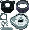S&S Cycle 91-06 XL w/ Stock CV Carb Chrome Mini Teardrop Stealth Air Cleaner Kit