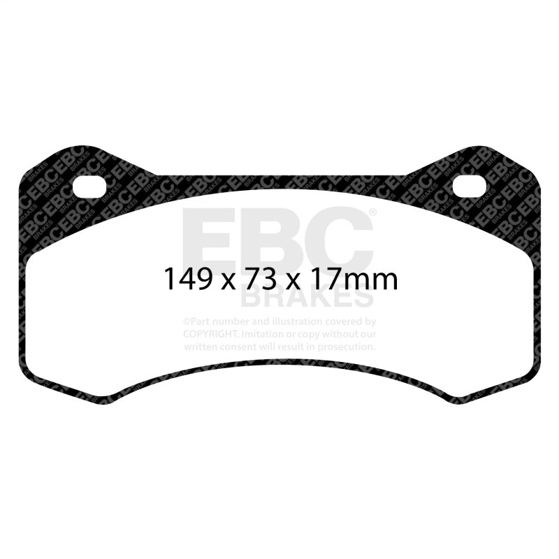 EBC Brakes Yellowstuff Performance Brake Pads