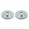 Power Stop 16-20 Mercedes-Benz GLC300 Front Evolution Drilled & Slotted Rotors - Pair