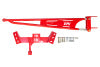 UMI Performance 82-92 GM F-Body Tunnel Mounted Trq. Arm Fits T5 TH350- No Loop - Red