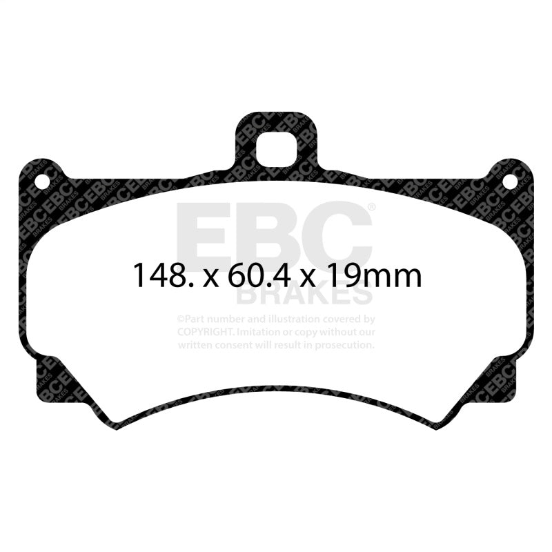 EBC Racing Alcon PNP4417 Caliper RP-X Race Brake Pads