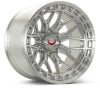 Vossen LCX-02 24x14 - 8x180 - ET75 - Mega Deep - 124.3 - Brushed Gloss Clear Wheel
