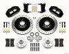 Wilwood Narrow Superlite 6R Front Hub & 1PC Rtr Kit 12.88in Drilled 67-69 Camaro 64-72 Nova Chevelle