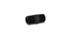 Vibrant 1/2in NPT x 1/2in NPT Straight Union Pipe Adapter Fitting - Aluminum
