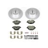Power Stop 11-17 BMW X3 Rear Euro-Stop Brake Kit