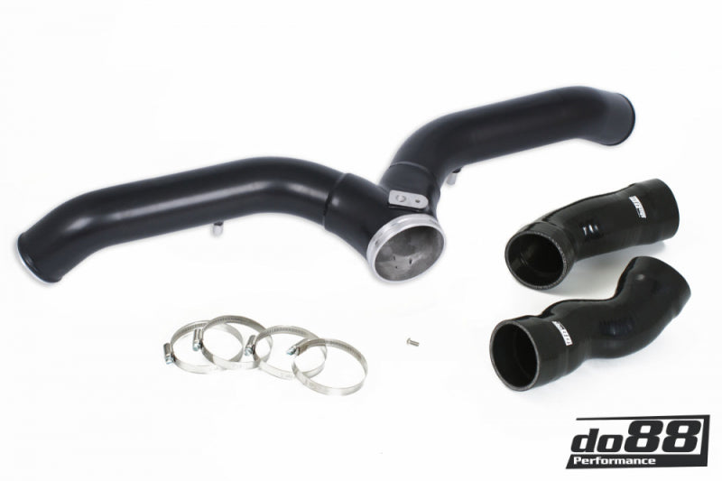 do88 Porsche 997.1 Turbo Y-Pipe Black for ICM-230 do88 Intercooler