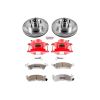 Power Stop 91-92 Oldsmobile Custom Cruiser Front Z26 Street Kit w/Cals