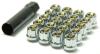 Wheel Mate Muteki Open End Lug Nuts - Chrome 12x1.25
