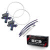 Oracle 21-22 Ford Bronco Headlight Halo Kit w/DRL Bar - Base Headlights -w/BC1 Controller