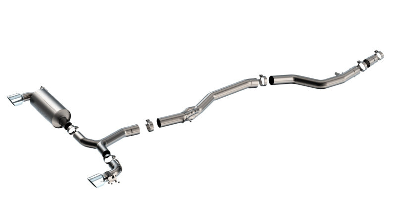 Borla 20-25 Toyota GR Supra ATAK Cat-Back Exhaust System w/ Chrome Tips