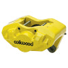 Wilwood D45 Front Dual Piston Caliper (0.94 Rotor) - Yellow