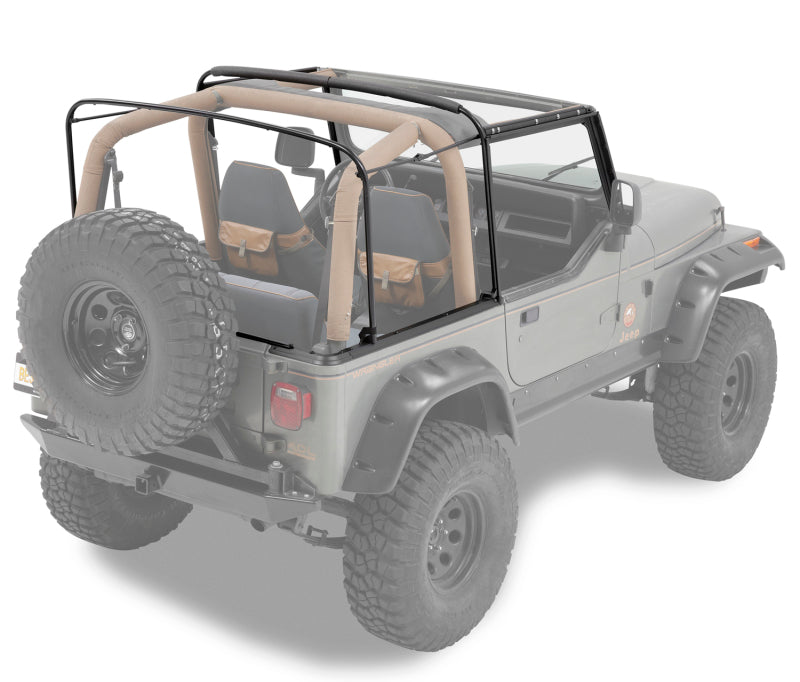 Bestop 88-95 Jeep Wrangler YJ Bow & Fdodge Rame Hardware Kit (Factory Style Replacement)