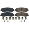 Power Stop 2022 Lexus LX600 Rear Z17 Evo Ceramic Brake Pads w/Hardware