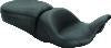 Mustang 08-21 Harley Electra Glide, Rd Glide, Rd King, Str Glide Lowdown Touring 1PC Seat - Black