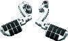 Kuryakyn Longhorn Offset Dually ISO Pegs With 1-1/4in Clamp Chrome