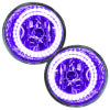 Oracle Lighting 04-15 Nissan Titan Pre-Assembled LED Halo Fog Lights -UV/Purple