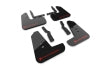 Rally Armor 24-26 Ford Mustang Black UR Mud Flap w/ Red Logo
