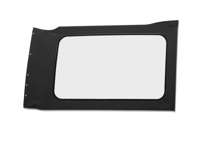 Bestop 18-26 Jeep Wrangler JL Oe JL Replacement Windows (Quarter Right Hand 4-Door Blk Twill Clear)