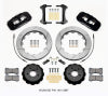 Wilwood AERO6 Front Hat Kit 15.00 15-23 Mustang w/Lines
