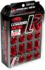 Project Kics 12X1.50 Purple Leggdura Racing Lug Nuts - 16 PCS