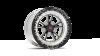 Weld RT Full Throttle 15x10 / 5x4.5 / 7.5in. BS Black Wheel - Single Beadlock