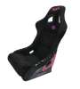 NRG FRP Bucket Seat (Large) Black Alcantara w/ Dragon Livery