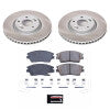 Power Stop 17-22 Kia Sportage Front Semi-Coated Rotor Kit