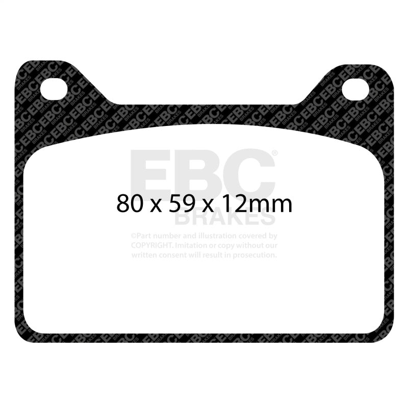 EBC Brakes Yellowstuff Performance Brake Pads