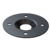 Moroso Large 1-3/4in Diameter Quick Fastener Reinforcing Plates - Black (10 Pack)