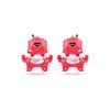 Power Stop 95-99 BMW M3 Rear Red Calipers w/Brackets - Pair