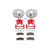 Power Stop 05-11 Chrysler 300 Front Z26 Street Warrior Brake Kit w/Calipers