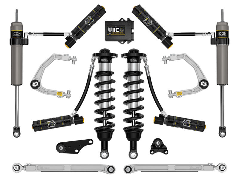ICON 2024+ Toyota Tacoma 1.25in-3in Stage 10 Suspension System Billet