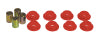 Prothane 86-88 Mazda RX-7 Front End Link Kit - Red