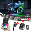 XK Glow XKmax RGBW 16pc addressable Motorcycle Underglow Light Kit