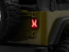 Raxiom 76-06 Jeep CJ7 Wrangler YJ & TJ Gladiator LED Tail Lights- Black Housing (Smoked Lens)