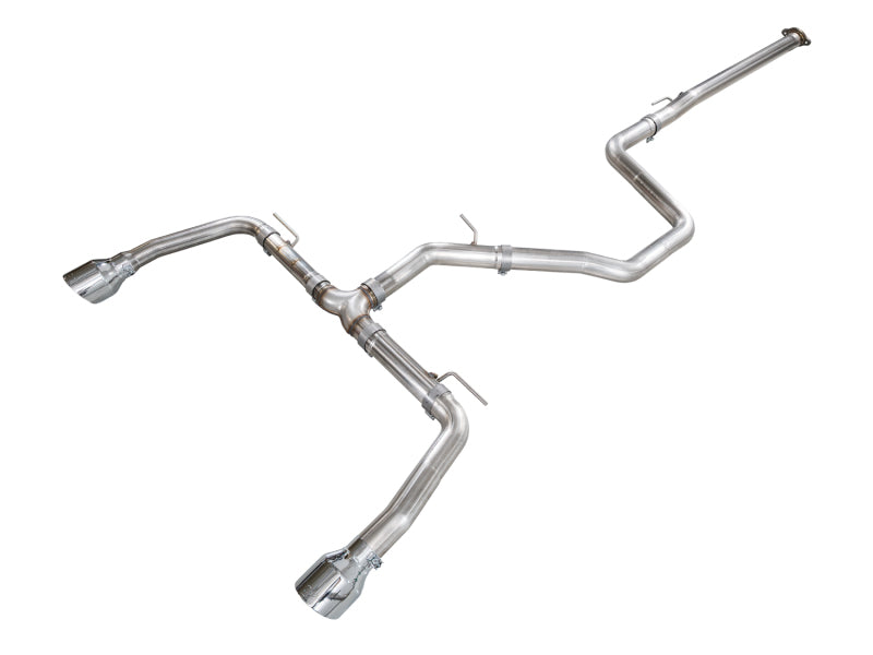 AWE Tuning 22-26 Hyundai Elantra N Track Edition Cat-Back Exhaust - Chrome Silver Tips