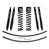 Skyjacker Jeep XJ 3in FR Dual Rate Long Coil Suspension Lift Kit w/RR Add-A-Leaf/Black Max Shocks