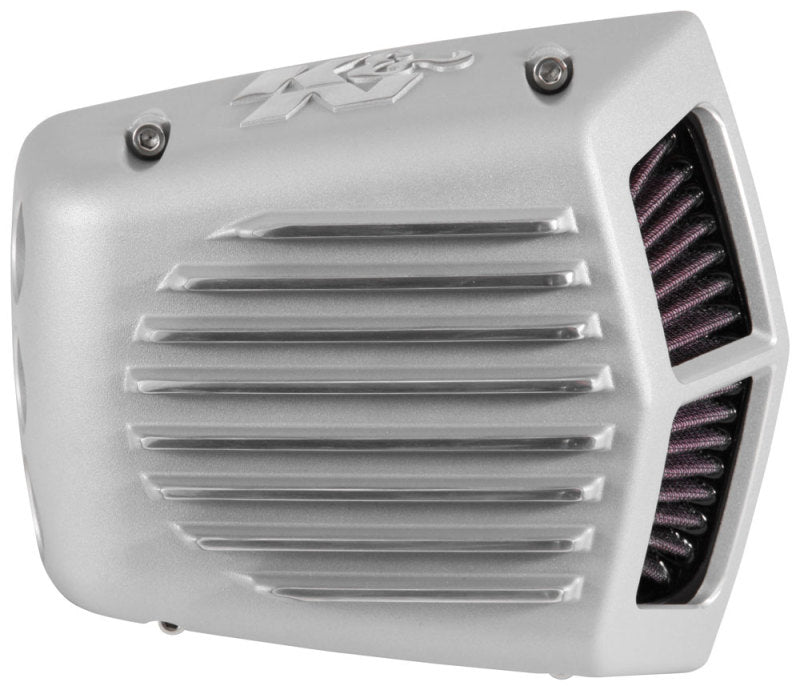 K&N Street Metal Intake System - Shaker Touring 2017 Silver Intake System-Harley-Davidson