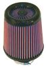 K&N Universal X-Stream Clamp-On Filter 6in Base OD x 5in Top OD x 6.5in Height x 3in Flange ID
