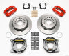 Wilwood Forged Dynalite P/S Park Brake Kit Red Chevy 12 Bolt-Spec 3.15in Bearing
