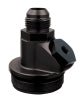 Peterson Fluid Systems End Cap Inlet -12AN w/ -10AN Port