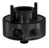 Moroso Chevrolet Small Block Oil Filter Adapter - Sandwich - Accumulator/External Pump