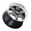 Weld S156 17x5 Ventura 6 Drag 6x139.7 ET-25 BS2.00 Gloss BLK MIL DIA 106.1