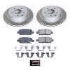 Power Stop 03-05 Nissan 350Z Rear Semi-Coated Rotor Kit