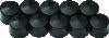 Kuryakyn Kool Kaps 5/16in Allen Gloss Black