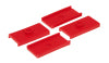 Prothane MG Leaf Spring Pad Kit - Red