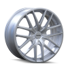 Touren 3260 TR60 17x7.5 / 5x112/120 BP / 42mm Offset / 72.62mm Hub Gloss Hyper Silver Wheel