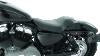 Mustang 04-21 Harley Sportster 3.3 GAL Tripper Solo Seat - Black