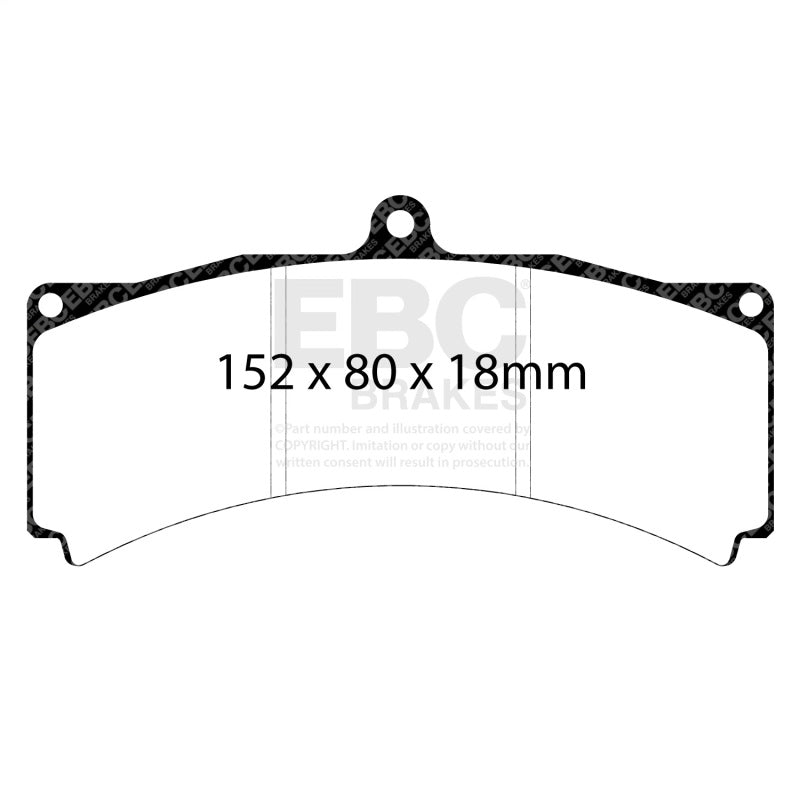 EBC Brakes Yellowstuff Performance Brake Pads